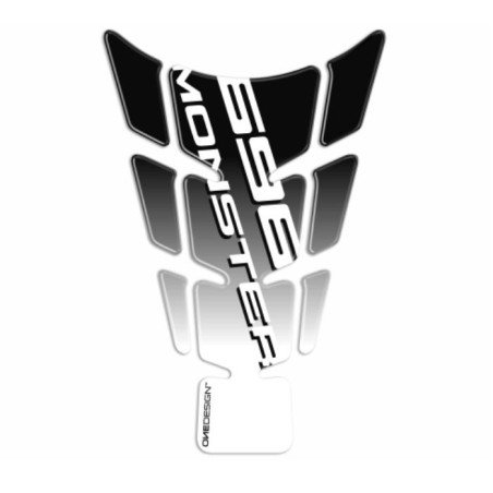 ONEDESIGN Tankpad SLIM 696 MONSTER czarny/transparentny base
