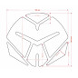 ONEDESIGN Tankpad IROBOT diavel ONEDESIGN Tankpad IROBOT diavel