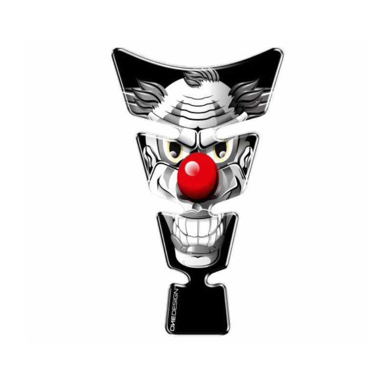 ONEDESIGN Tankpad Spirit CLOWN srebrny