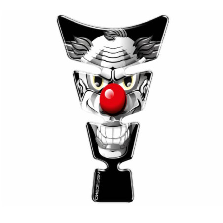 ONEDESIGN Tankpad Spirit CLOWN srebrny