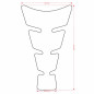 ONEDESIGN Tankpad Spirit CLOWN srebrny