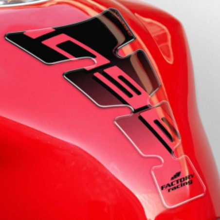 ONEDESIGN Tankpad Spirit shape logo 1098 czarny/transparentny