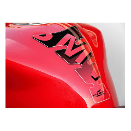 ONEDESIGN Tankpad Spirit shape logo M czarny/transparentny