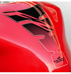 ONEDESIGN tankpad Spirit shape logo Yamaha FZ czarne on przeźroczysty