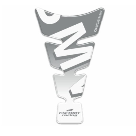 ONEDESIGN Tankpad Spirit shape logo M srebrny/transparentny
