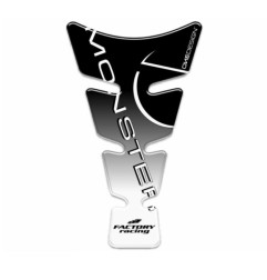 ONEDESIGN Tankpad Spirit shape logo Monster czarny/transparentny