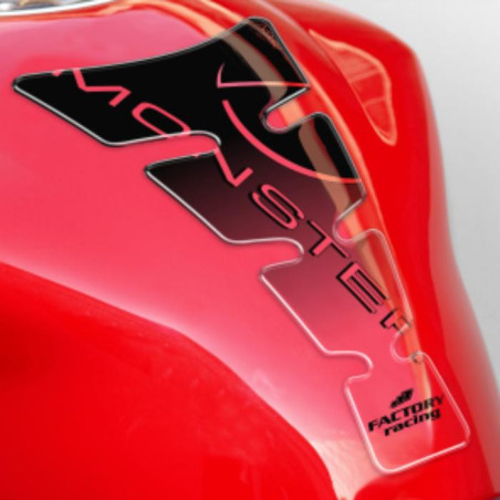 ONEDESIGN Tankpad Spirit shape logo Monster czarny/transparentny