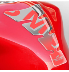 ONEDESIGN Tankpad Spirit shape logo M srebrny/transparentny