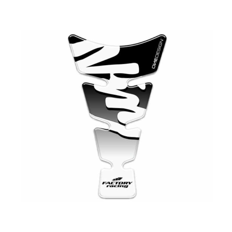 ONEDESIGN Tankpad Spirit shape logo Ninja czarny/transparentny