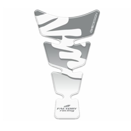 ONEDESIGN Tankpad Spirit shape logo Ninja srebrny/transparentny