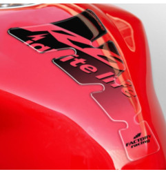 ONEDESIGN Tankpad Spirit shape logo R6 czarny/transparentny