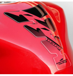 ONEDESIGN Tankpad Spirit shape logo RR czarny/transparentny