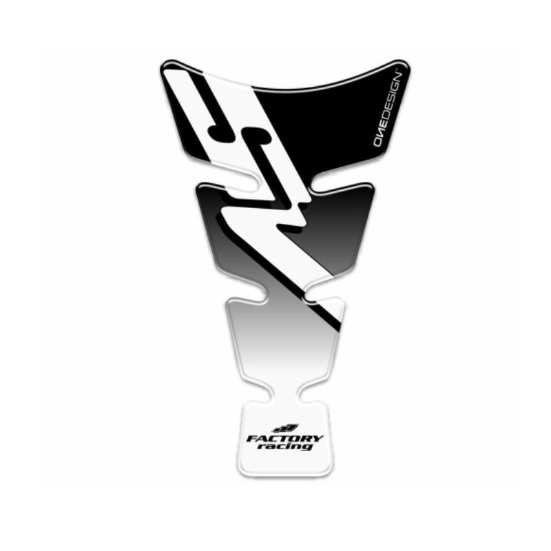 ONEDESIGN Tankpad Spirit shape logo SV czarny/transparentny