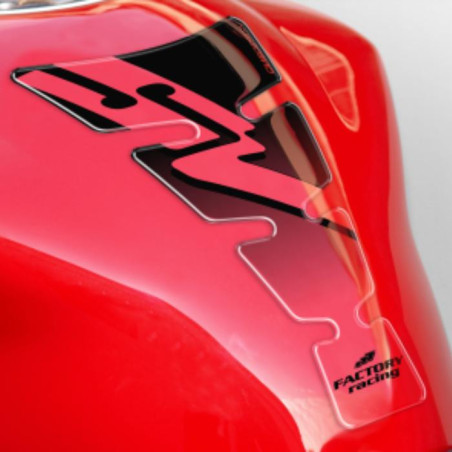 ONEDESIGN Tankpad Spirit shape logo SV czarny/transparentny