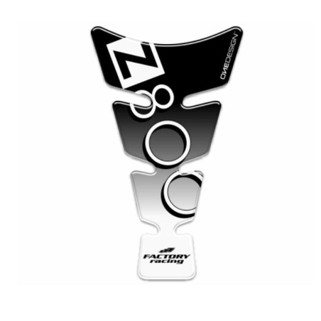 ONEDESIGN Tankpad Spirit shape logo Z800 czarny/transparentny