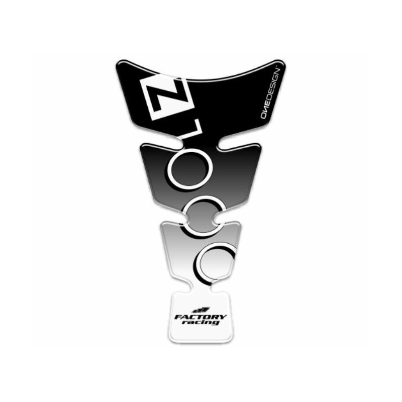 ONEDESIGN Tankpad Spirit shape logo Z1000 czarny/transparentny ONEDESIGN Tankpad Spirit shape logo Z1000 czarny/transparentny