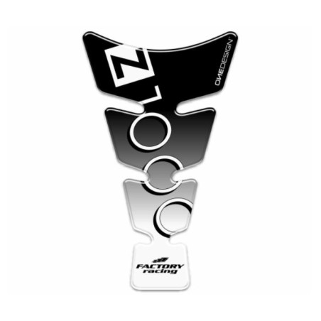 ONEDESIGN Tankpad Spirit shape logo Z1000 czarny/transparentny
