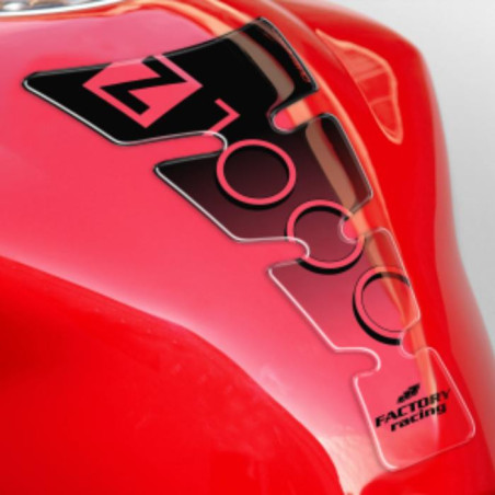 ONEDESIGN Tankpad Spirit shape logo Z1000 czarny/transparentny
