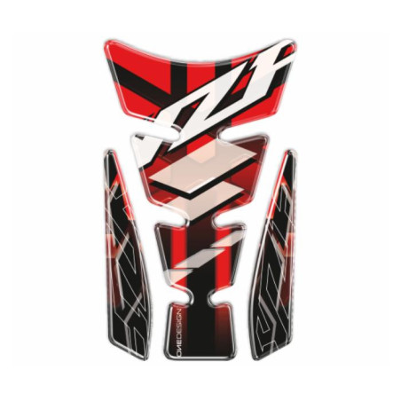 ONEDESIGN Tankpad Spirit shape Limited Edition logo YZF czerwony