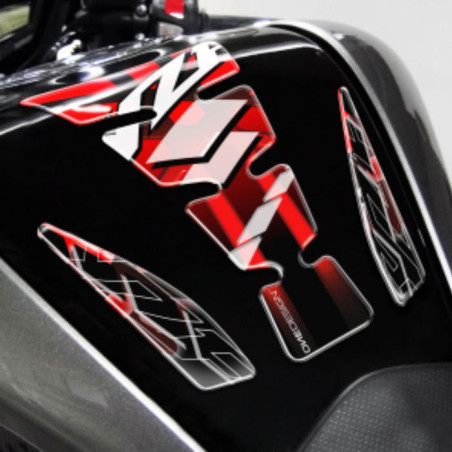 ONEDESIGN Tankpad Spirit shape Limited Edition logo YZF czerwony