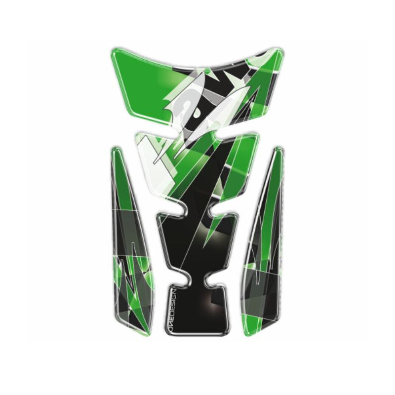 ONEDESIGN Tankpad Spirit shape Limited Edition logo K zielony