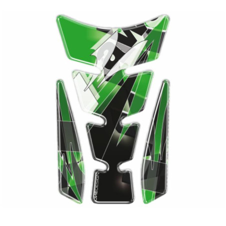 ONEDESIGN Tankpad Spirit shape Limited Edition logo K zielony