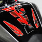 ONEDESIGN Tankpad Spirit shape Limited Edition logo N czerwony