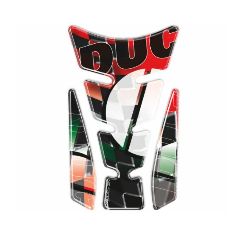 ONEDESIGN Tankpad Spirit shape Limited Edition logo D