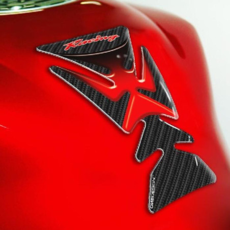 ONEDESIGN Tankpad Engineering Medium racing czerwony