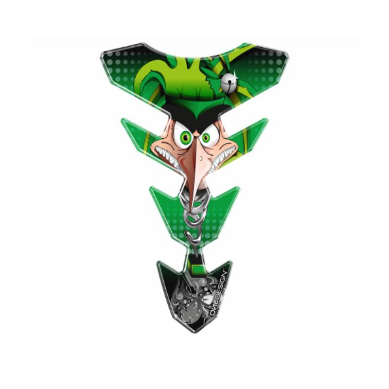 ONEDESIGN Tankpad Expression Slim face zielony ONEDESIGN Tankpad Expression Slim face zielony