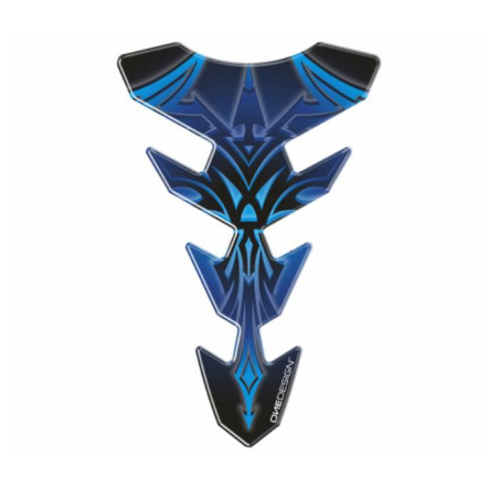 ONEDESIGN Tankpad Expression Slim Tribal niebieski