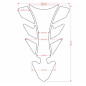 ONEDESIGN Tankpad future with application tape born to race ONEDESIGN Tankpad future with application tape born to race