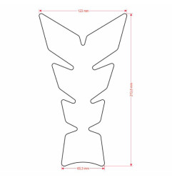 ONEDESIGN Tankpad Moon 1199