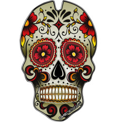 TANKPAD Onedesign SKULL, czerwony