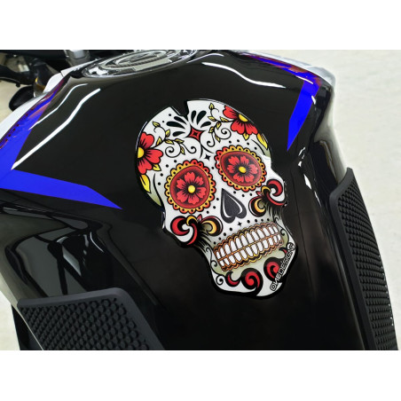 TANKPAD Onedesign SKULL, czerwony