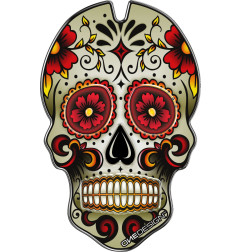 TANKPAD Onedesign SKULL, czerwony