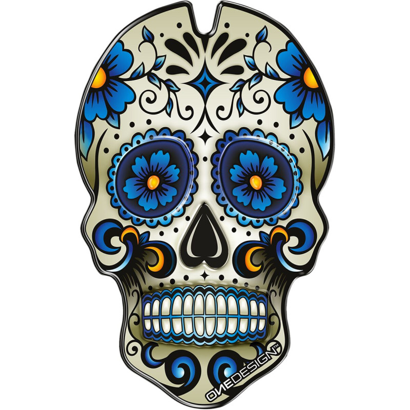 TANKPAD Onedesign SKULL, niebieski TANKPAD Onedesign SKULL, niebieski
