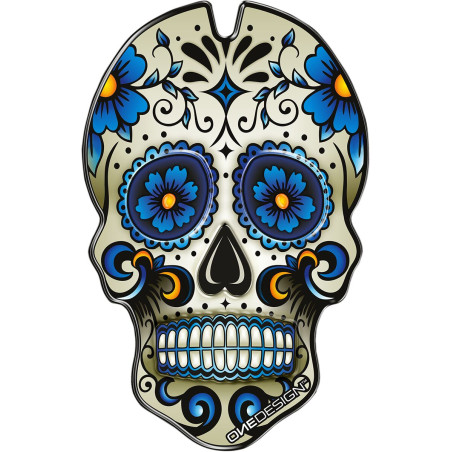 TANKPAD Onedesign SKULL, niebieski