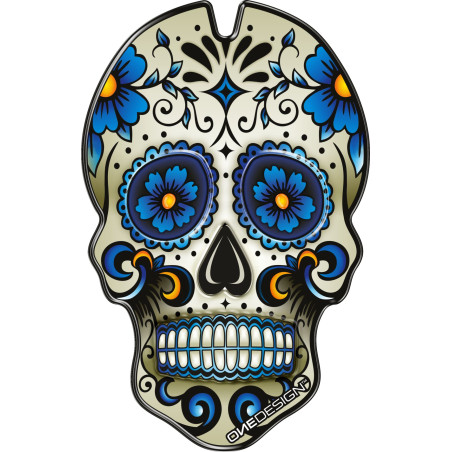 TANKPAD Onedesign SKULL, niebieski