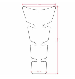 TANKPAD Onedesign SLIM, karbon