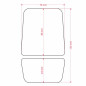 Tankpad (naklejka na bak) uniwersalny - GLOSS - DESIGN - 13, 4 CM X 7, 9 CM | 5.27" X 3.11" - RESIN/POLYURETH, szary, karbon Tankpad (naklejka na bak) uniwersalny - GLOSS - DESIGN - 13, 4 CM X 7, 9 CM | 5.27" X 3.11" - RESIN/POLYURETH, szary, karbon