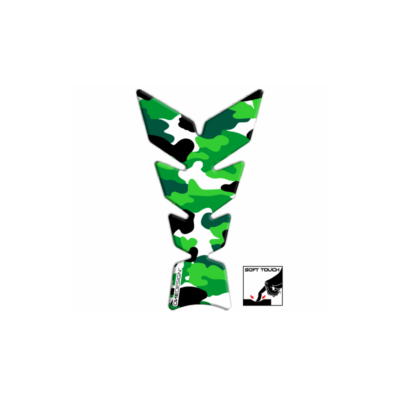 TANKPAD Onedesign MOON SOFT CAMO, zielony TANKPAD Onedesign MOON SOFT CAMO, zielony
