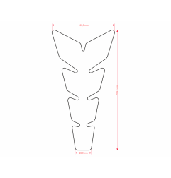 TANKPAD Onedesign SOFT SLIM, niebieski