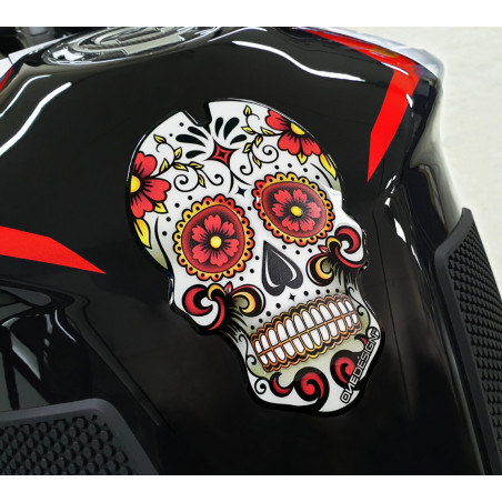 TANKPAD Onedesign SKULL, czerwony