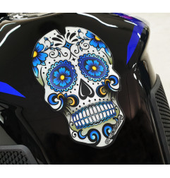 TANKPAD Onedesign SKULL, niebieski