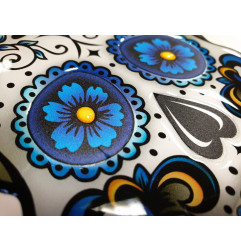 TANKPAD Onedesign SKULL, niebieski