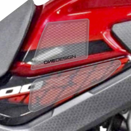 ONEDESIGN Grip Boczny HDR CB500X 16-23 HONDA transparentny