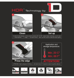 ONEDESIGN Grip Boczny HDR transparentny