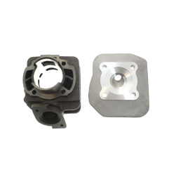 CYLINDER ŻELIWNY  Z GŁOWICĄ POWER FORCE HONDA DIO KYMCO ZX 47MM 2T
