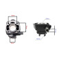 CYLINDER ŻELIWNY POWER FORCE APRILIA  AREA BENELLI 491 YAMAHA AEROX MINARELLI HORIZONTAL 40MM 2T